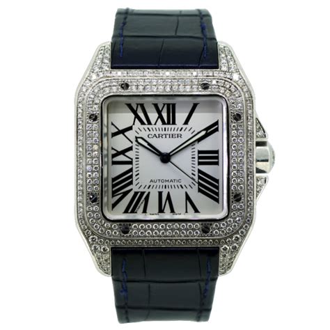 cartier santos for sale uk|cartier santos 100 diamond price.